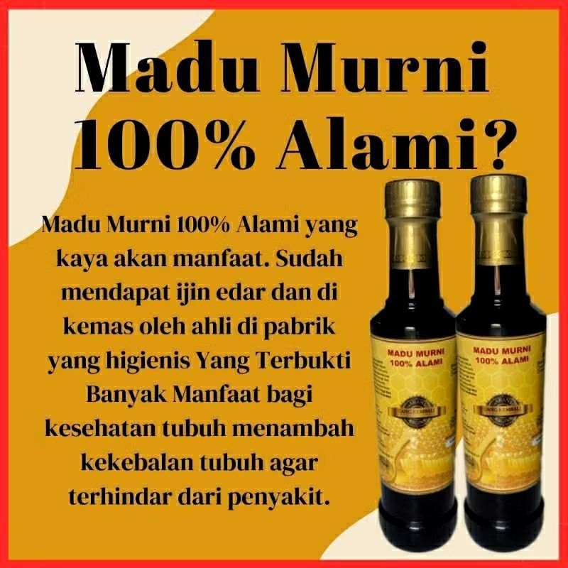 

Madu Murni 100% Alami