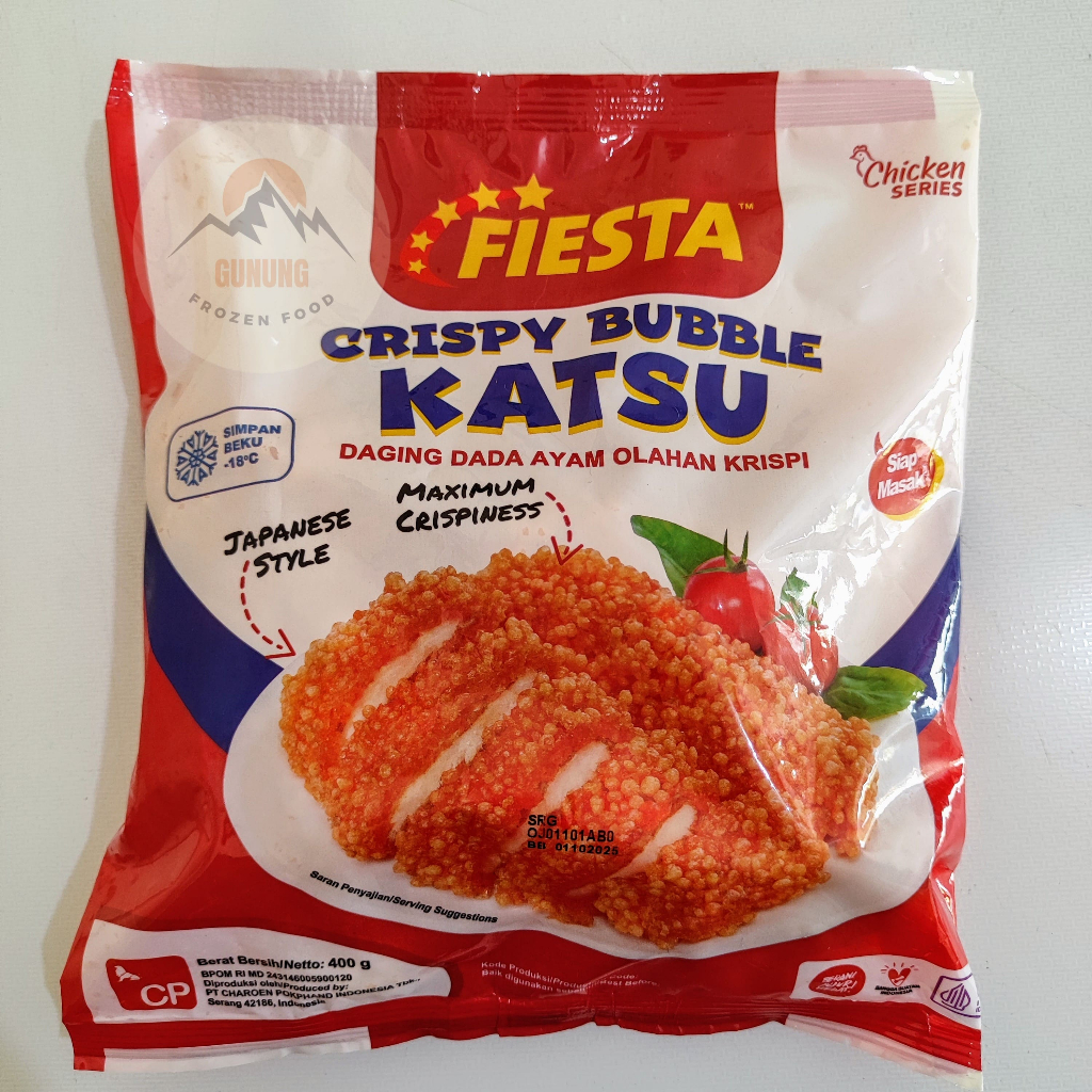 

Fiesta Crispy Bubble Katsu 400gr