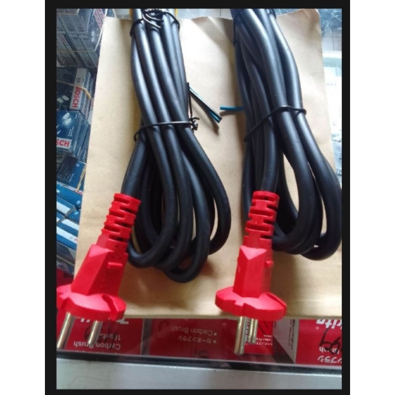 Kabel power mesin gerinda/ Mesin Bor