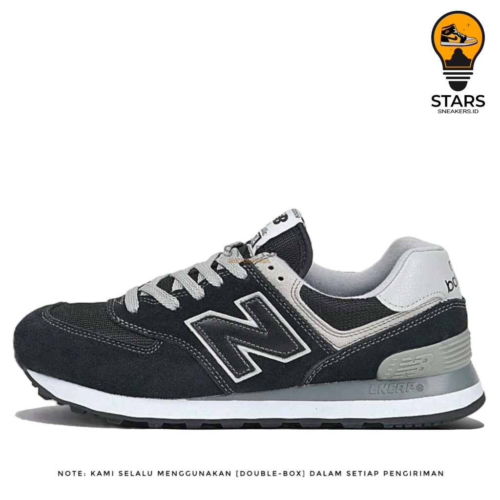New Balance 574 Black Grey
