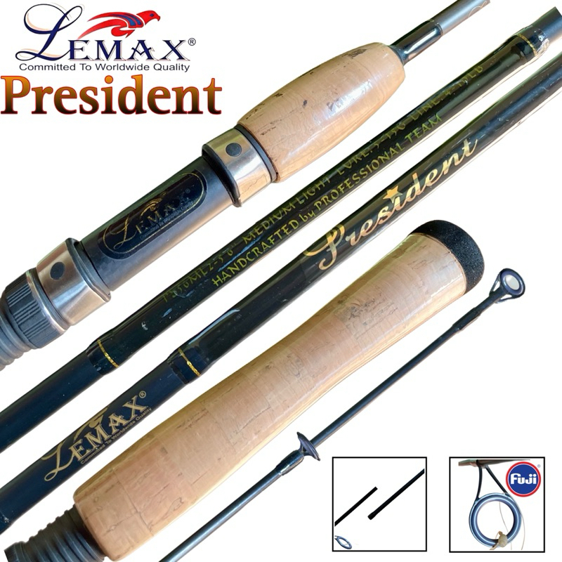 Joran Spinning Rod Lemax PRESIDENT 562 4-10Lb