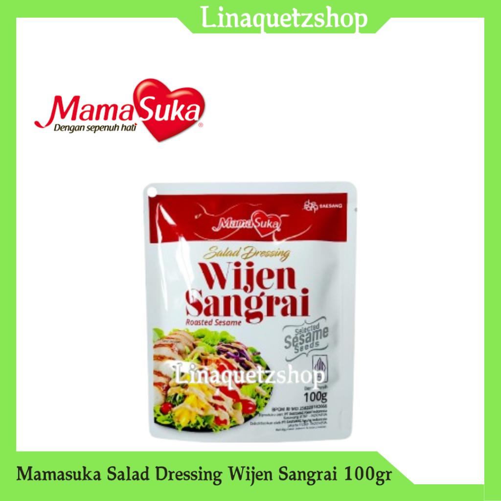 

MAMASUKA Salad Dressing Wijen Sangrai / Roasted Sesame 100gr