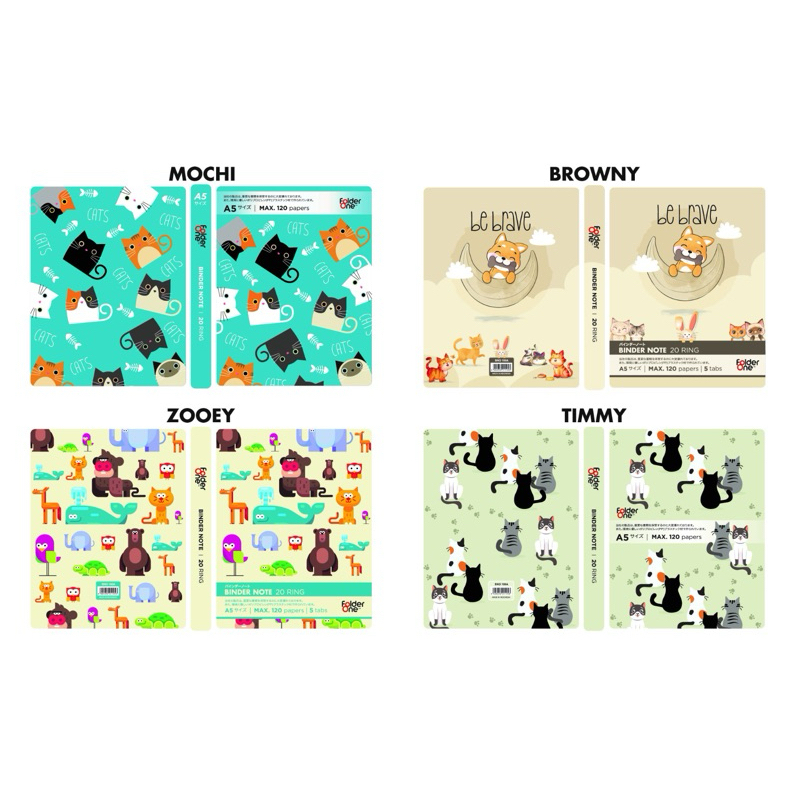 Binder note A5 Folder one