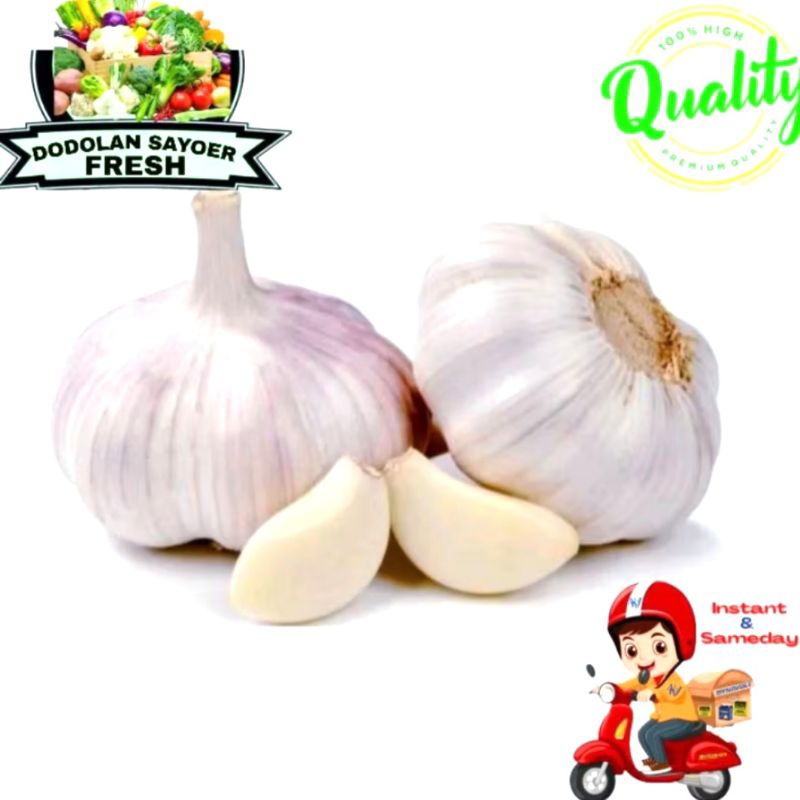 

Bawang Putih garlic/biasa Fresh pilihan