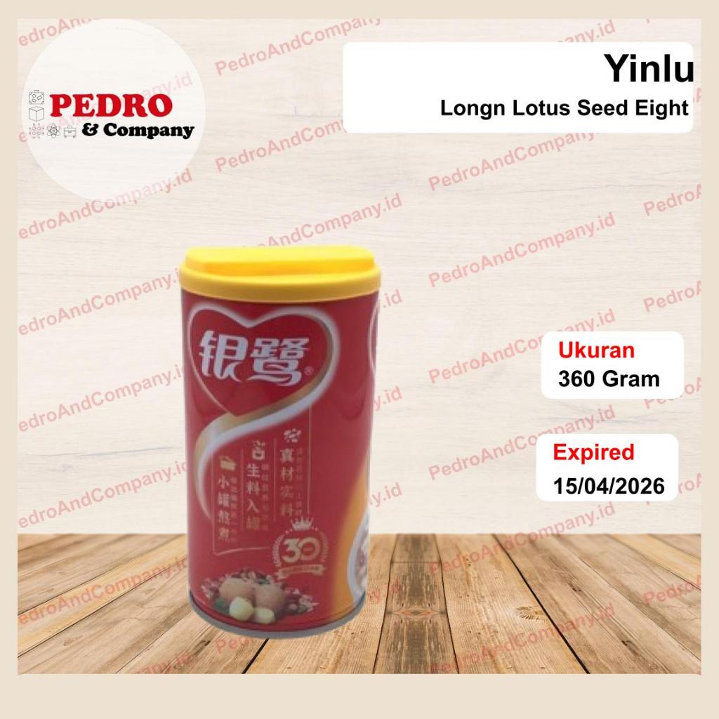 

YinLu LONGAN LOTUS SEED EIGHT TREASURE PORRIDGE 360 gram 8 treassure bubur kelengkeng teratai