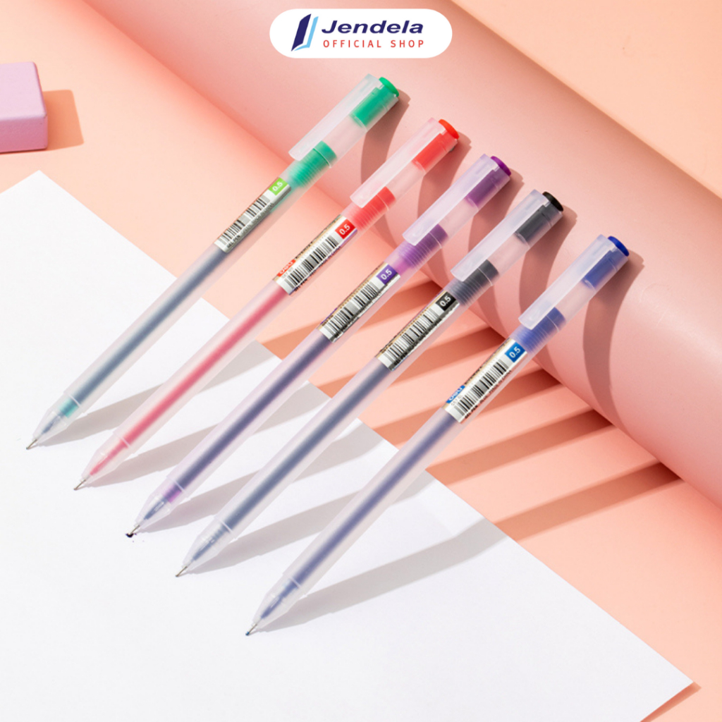 

Bolpoin GelPen Deli Pulpen Gel 0.5mm Transparant Kapasitas Tinta 800m Penulisan Halus Untuk Sekolah Kerja ATK EG67