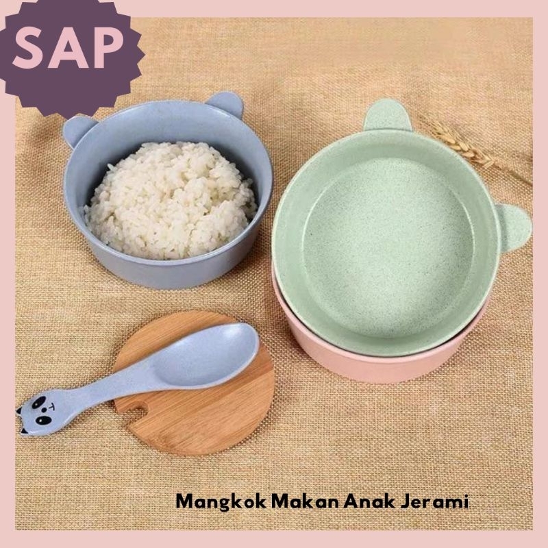Set Mangkok Sendok Bayi / Alat Makan Set MPASI Bayi
