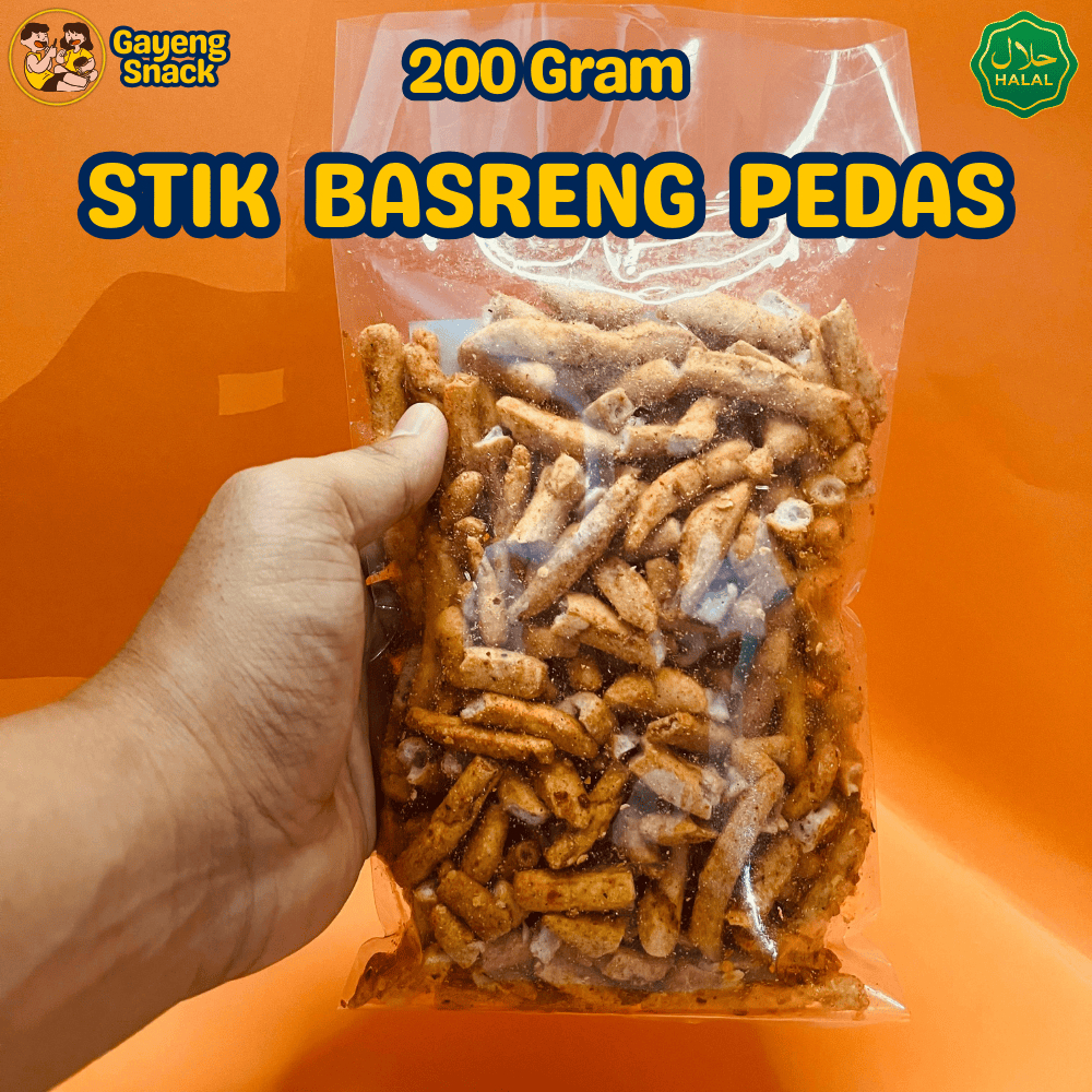 

Basreng Stik Pedas Crispy – Stik Basreng Daun Jeruk Pedas Renyah 200gr