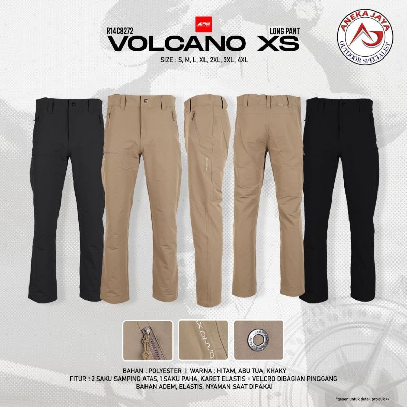 CELANA PANJANG REI PDL VOLCANO XS