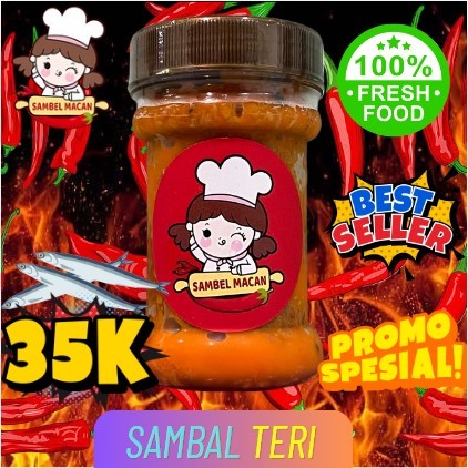 

SAMBAL MACAN - SAMBAL TERI ORIGINAL