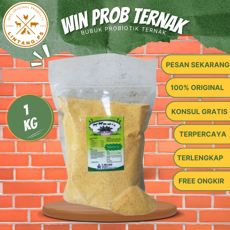 Probiotik Ternak - Win Prob Ternak - Probiotik Kambing - Probiotik Sapi - Win Prob probiotik Bubuk 1