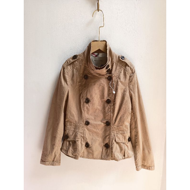 Coat anak burberry authentic / coat anak full set Burberry Authentic