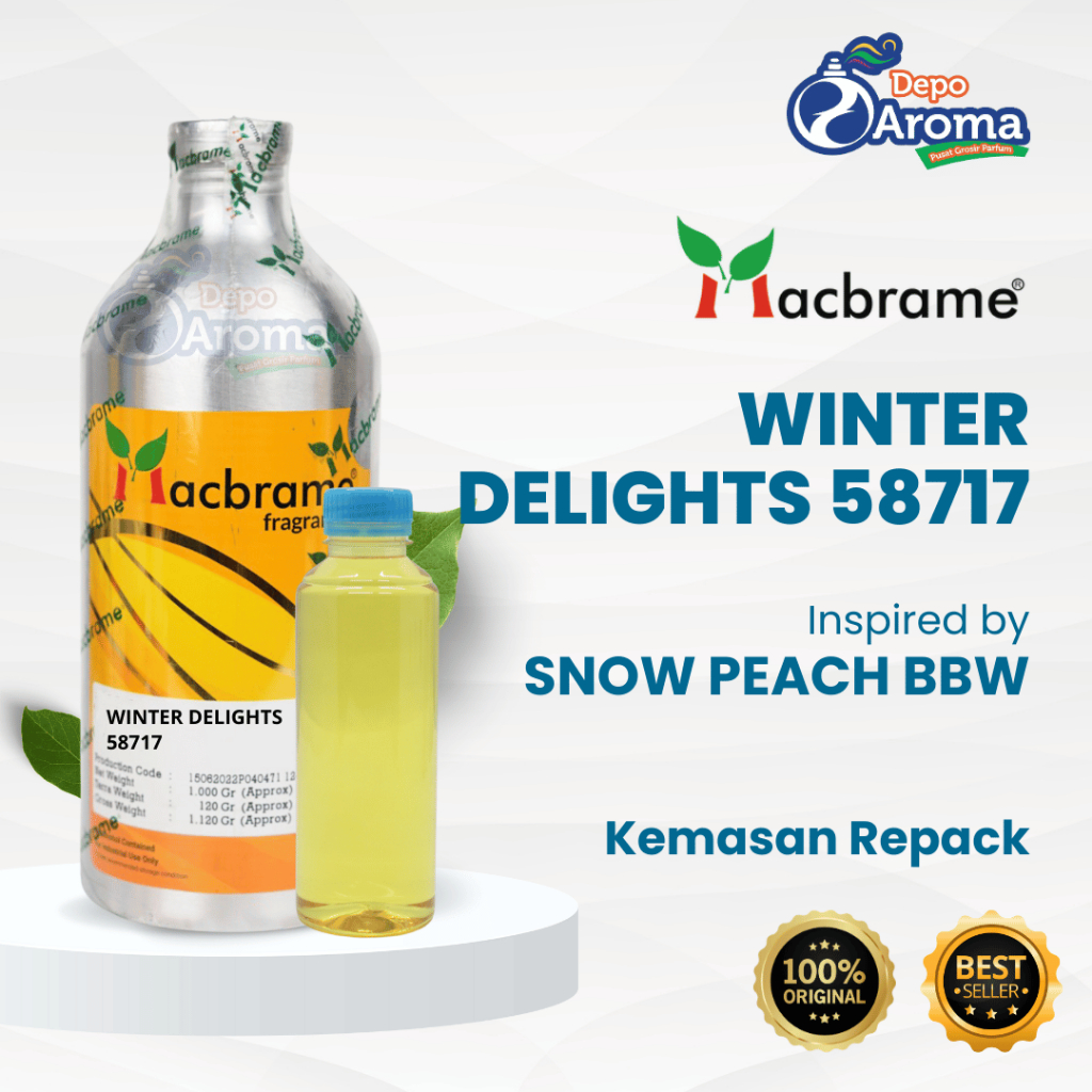 PARFUM BIBIT MURNI - WINTER DELIGHT 58717 - REPACKING - MACBRAME