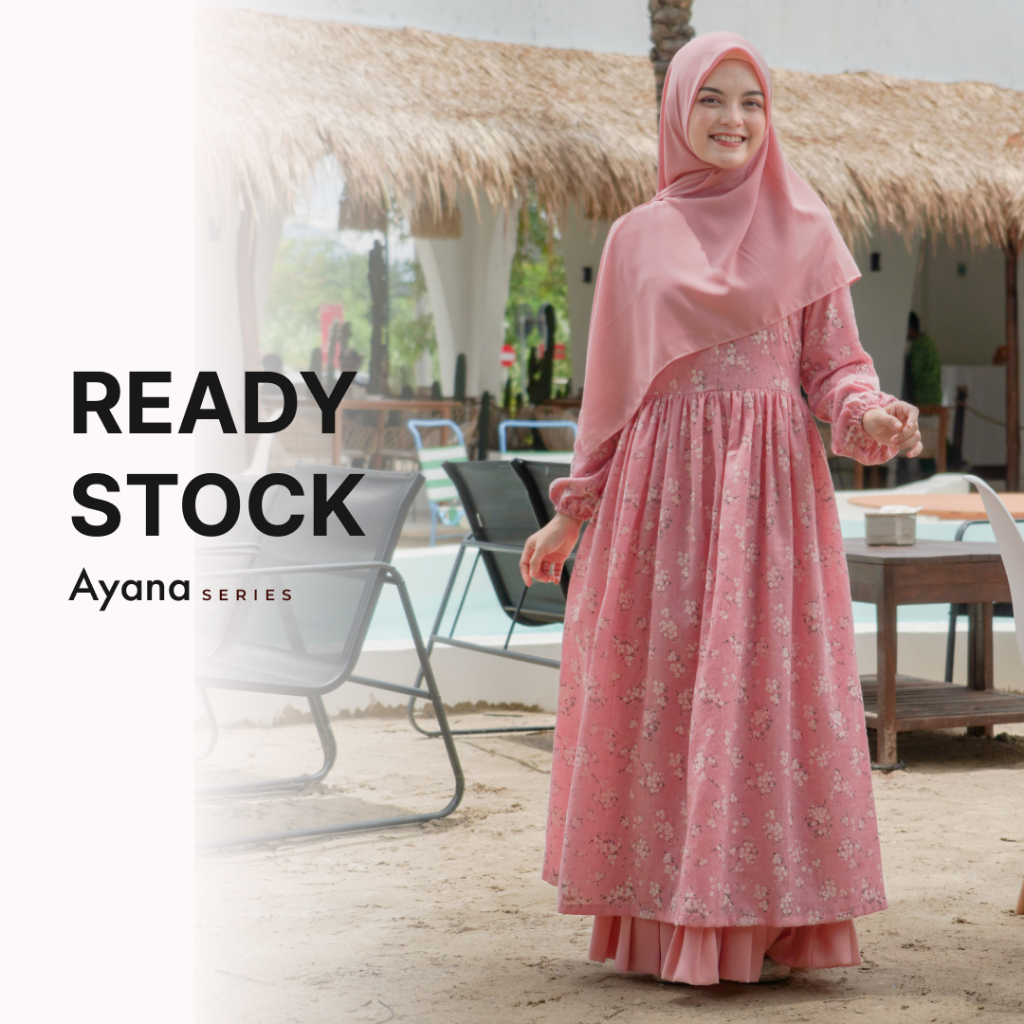 (READY STOCK) DRESS AYANA SERIES / DRESS GAMIS BUSUI / DRESS GAMIS WISUDA / DRESS ASYALIA GRADE B
