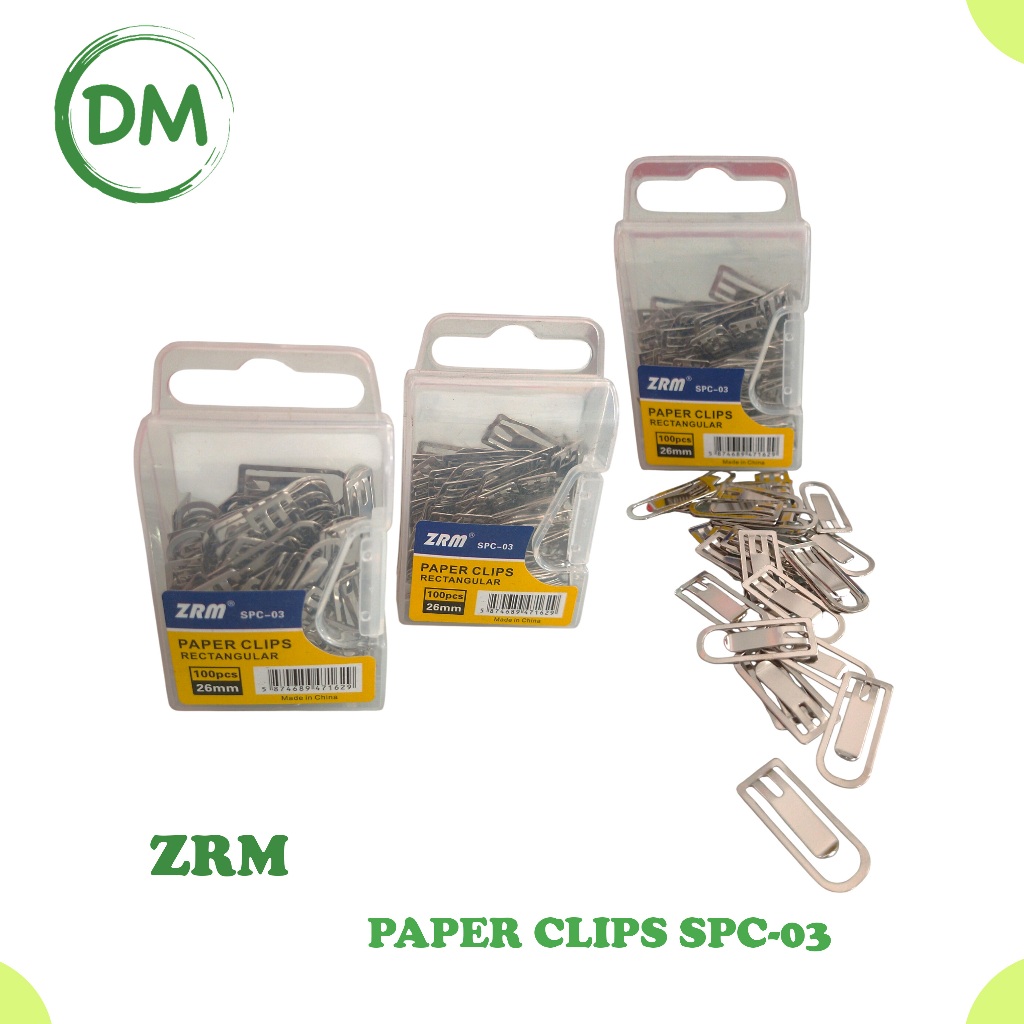 

DM- ZRM SPC-03 Paper Clip Heavy Duty 26mm 100pcs