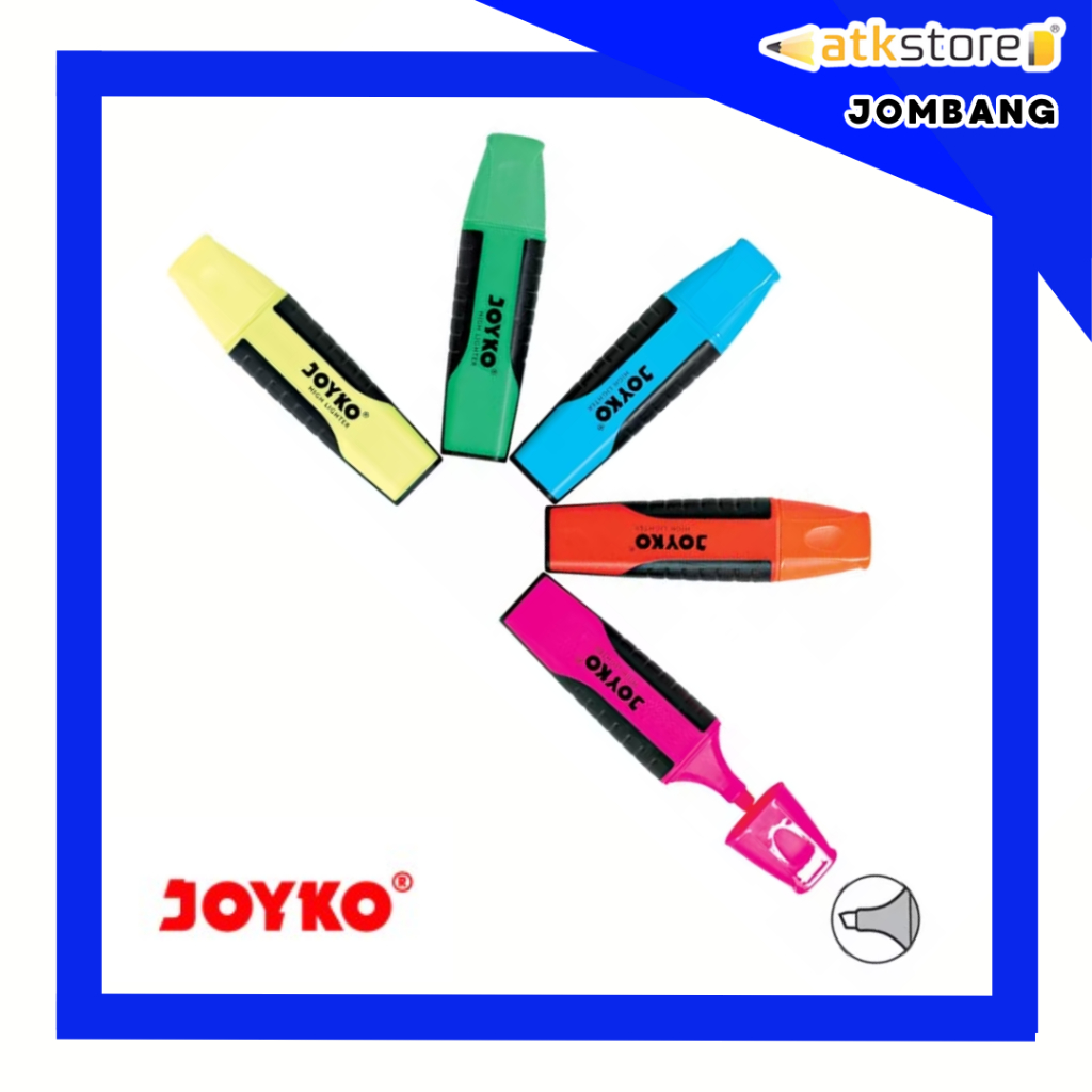 

JOYKO Highlighter Stabilo Textmarker Warna Warni - Stabilo Highlighter Warna - Stabilo Joyko - ATJ