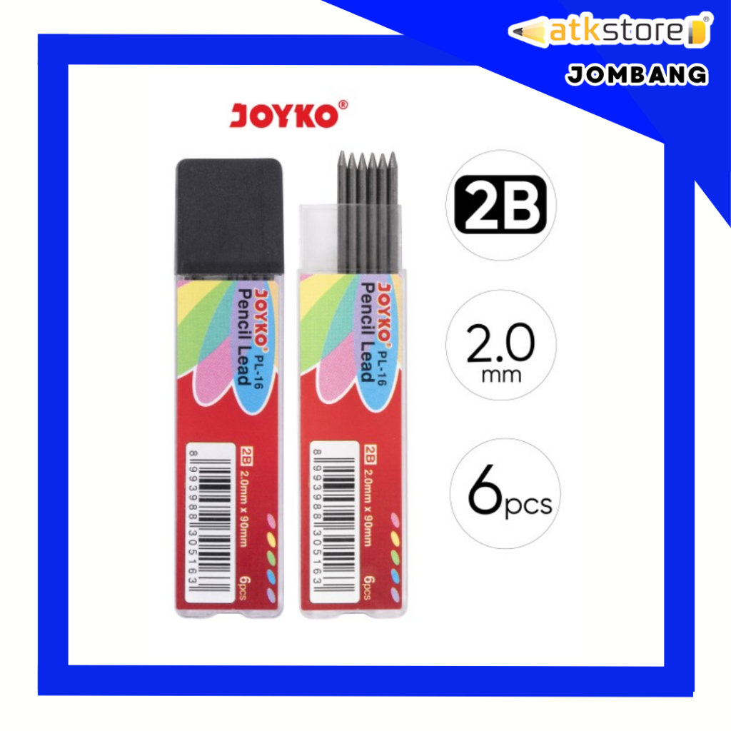 

JOYKO Lead Pencil PL-16 28 Tebal 2.0MM - Isi Pensil Mekanik Joyko - ATJ