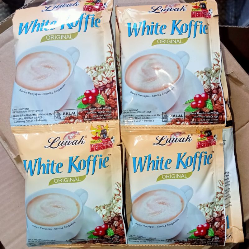 

KOPI LUWAK WHITE COFFIE ORIGINAL RENCENG