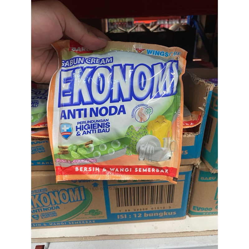 Ekonomi Cream Detergen Siwak900 Bag 380Gr (PCS)