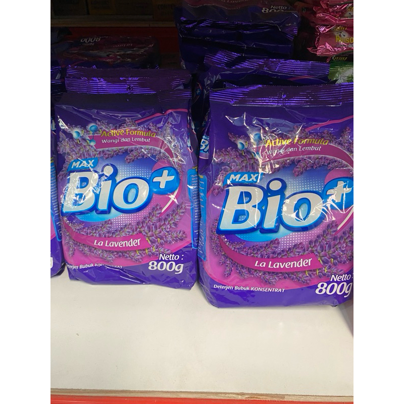 Max Bio Plus Detergent lavender 800g (PCS)