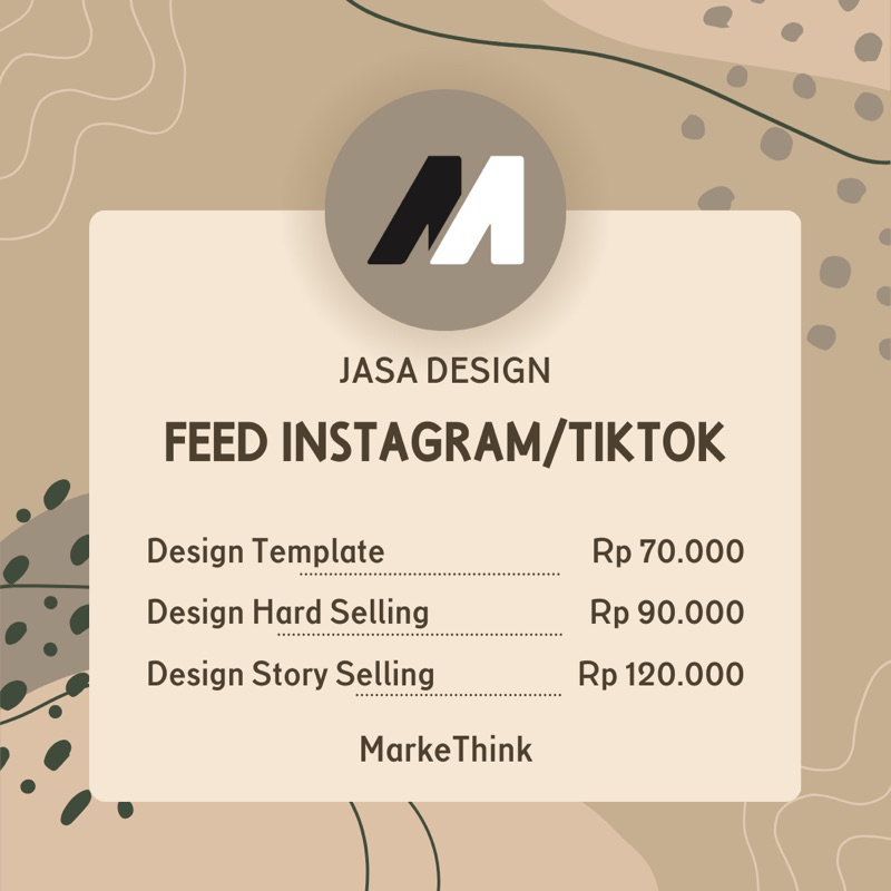 DESAIN FEED TIKTOK/INSTAGRAM