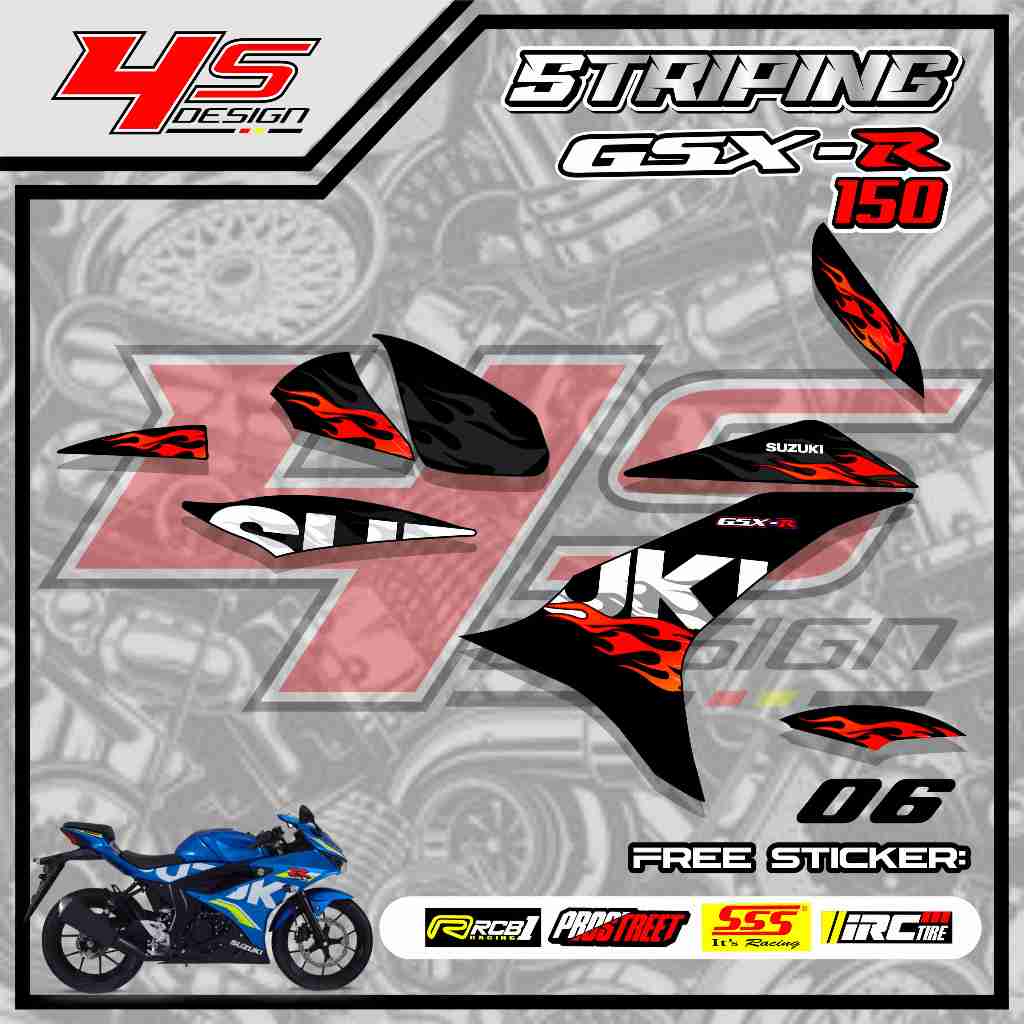 06  STRIPING STICKER GSX - STRIPING STICKER GSX