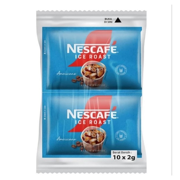 

Nescafe Ice Roast Americano Isi 10 Sachet x 2gram