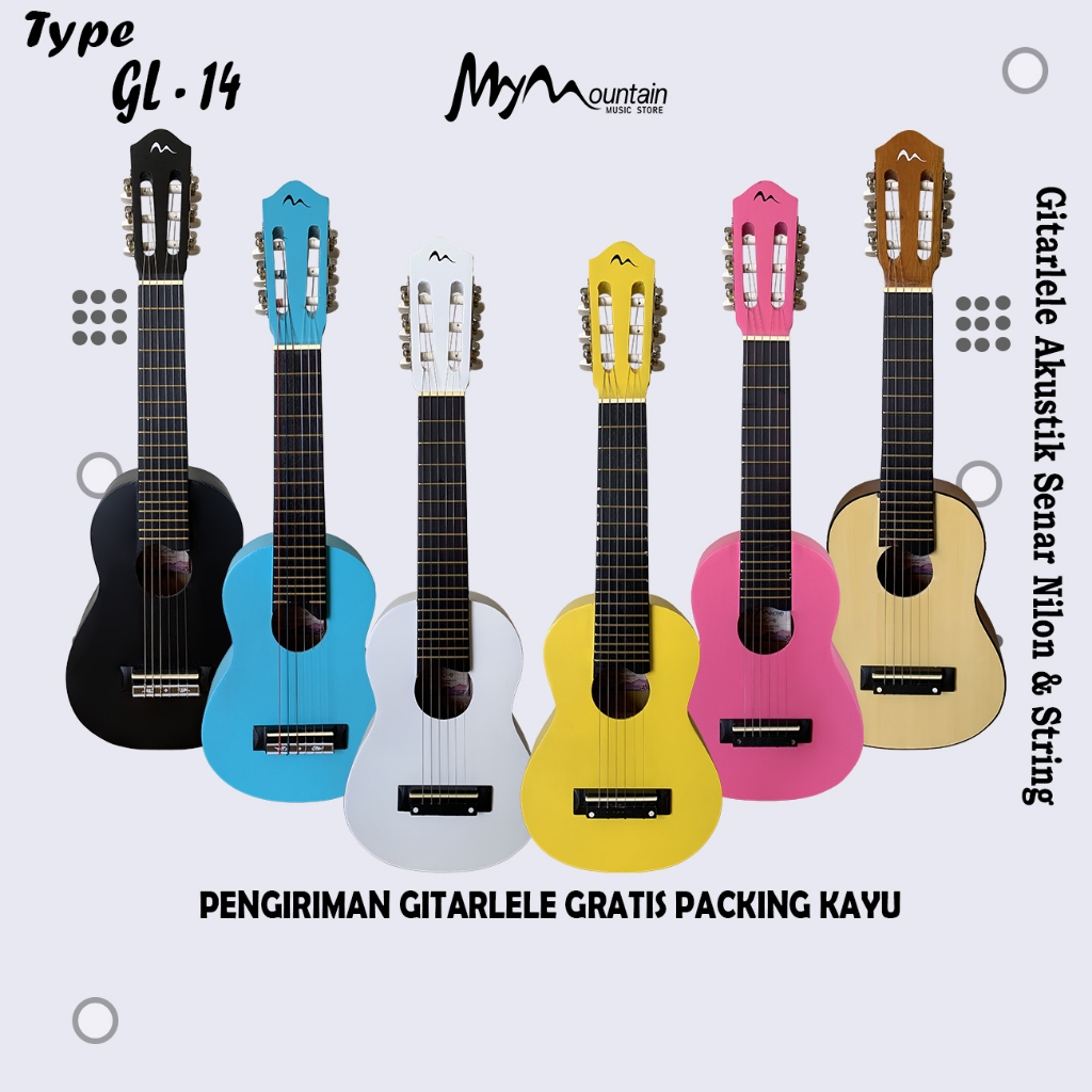 Gitarlele Akustik Senar Nilon dan Senar String Terjamin Kualitasnya