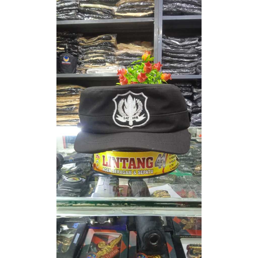 TOPI KOMANDO SATPAM JATAH POLRI, TOPI KOMANDO SECURITY JATAH POLRI