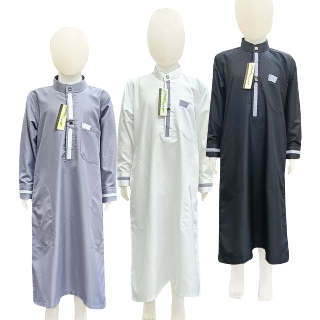 Jubah Anak Laki Laki Gamis Anak Laki Laki Umur 3-15 Tahun