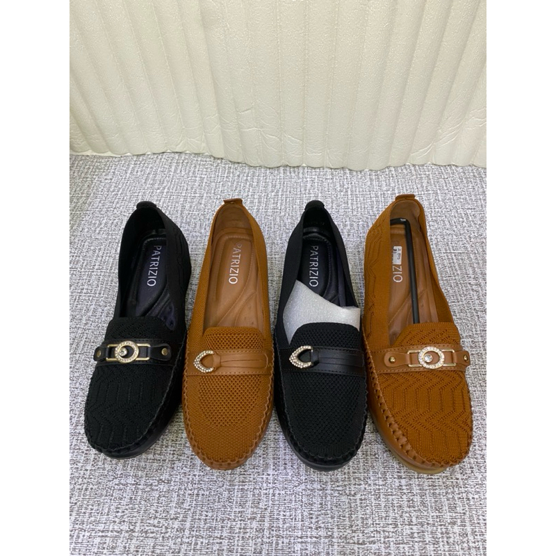 sepatu wedges patrizio deffect