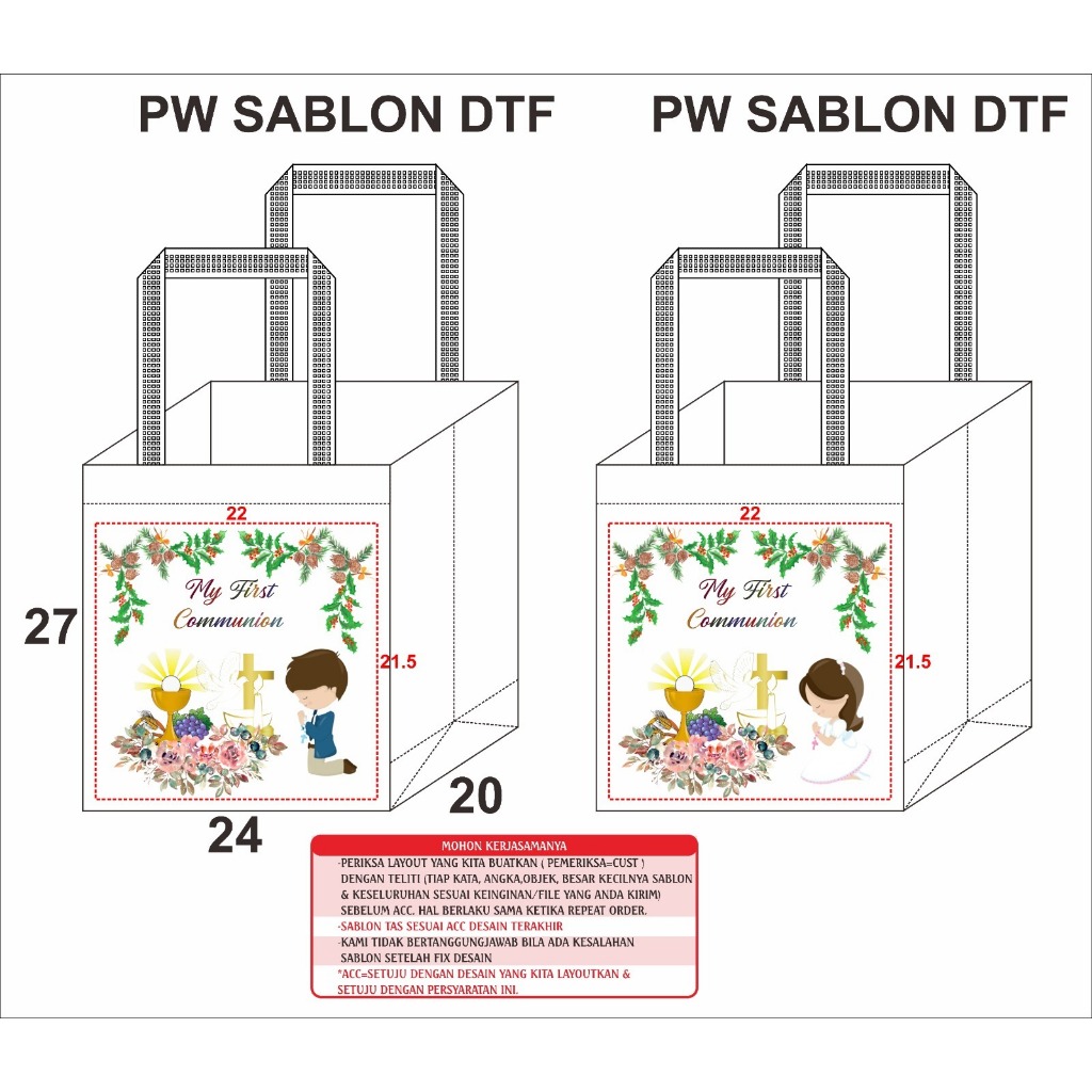 

Tas Natal Custom Tas Christmas Tas Hampers Natal Custom Sablon