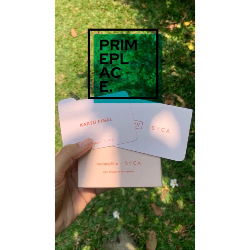 tentangKita - edisi Lingkaran Pertemanan x SYCA (PRELOVED) I Permainan Kartu I  Permainan Kartu Tema