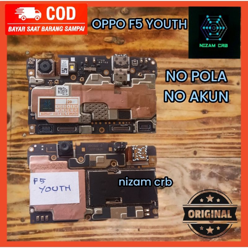 Mesin OPPO F5 YOUTH ( CPH1725 ) Normal Original Bergaransi