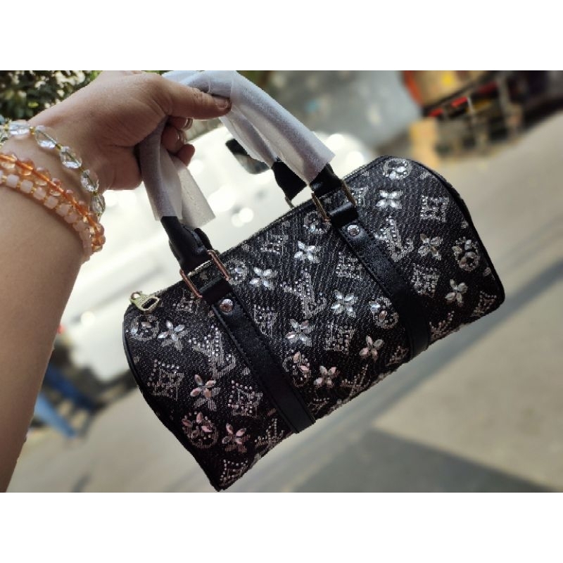 Lv Speedy Denim Premium