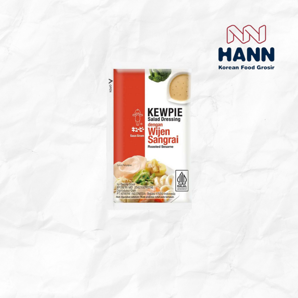 

KEWPIE Salad Dressing dengan Wijen Sanggrai 50ml