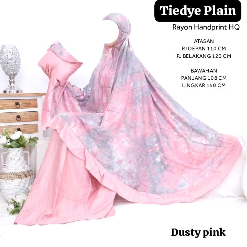 MUKENA BALI JUMBO MOTIF TIEDYE