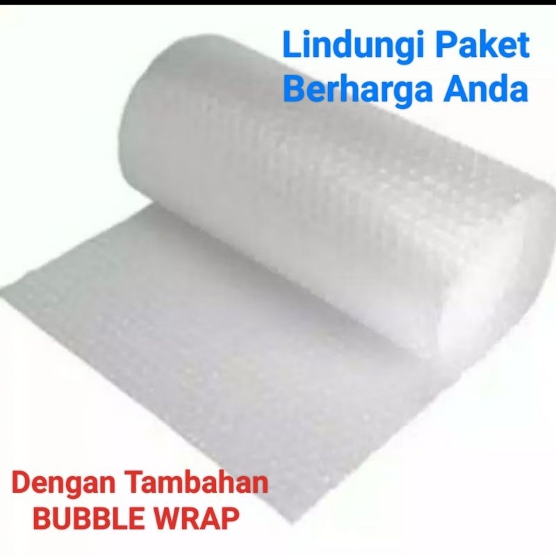 

BUBBLE WRAP Tambahan Packing Agar Paket Anda Aman