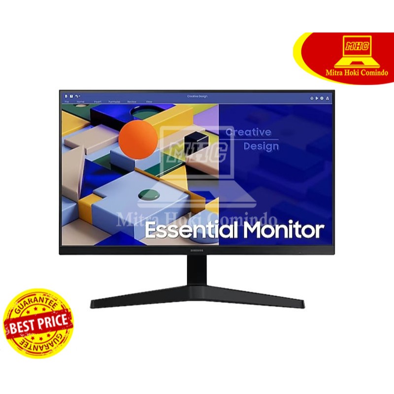Led Monitor Samsung 24 Inch LS24C310EAE 75Hz