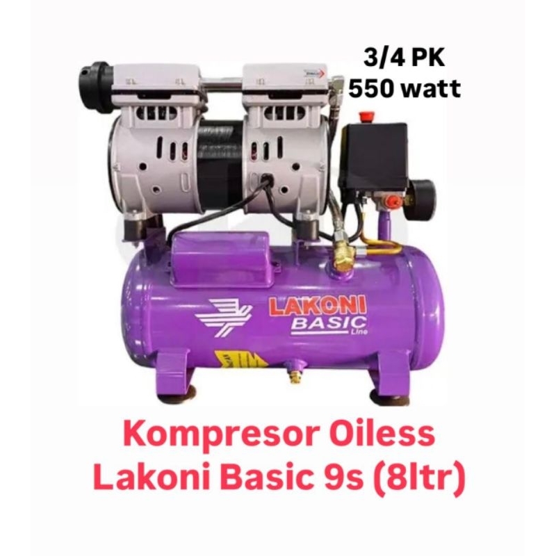 Kompresor Oiless Lakoni Basic 9s