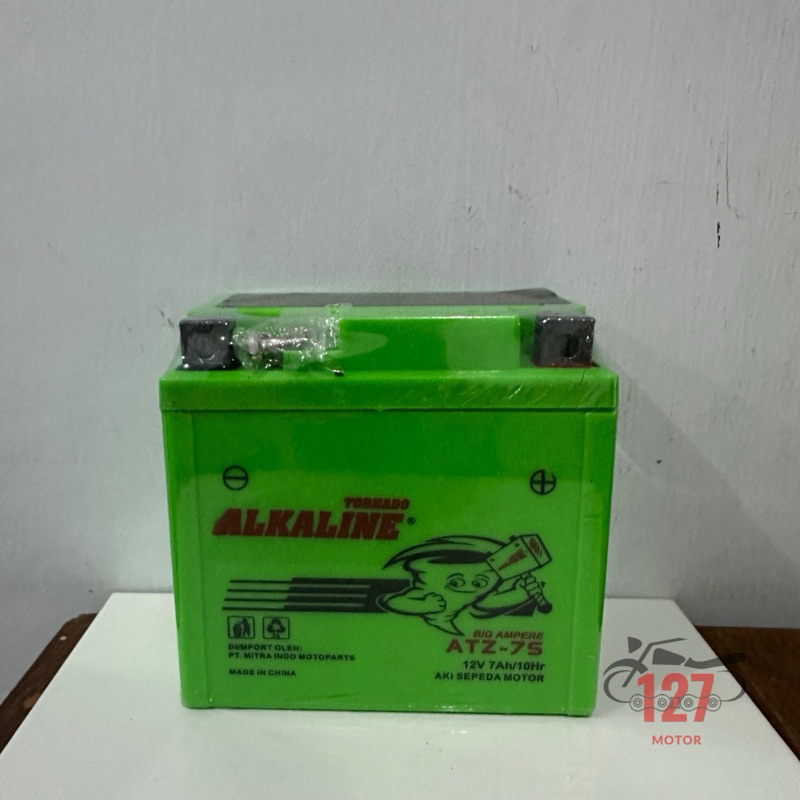 Aki Alkaline Tornado Atz-7s