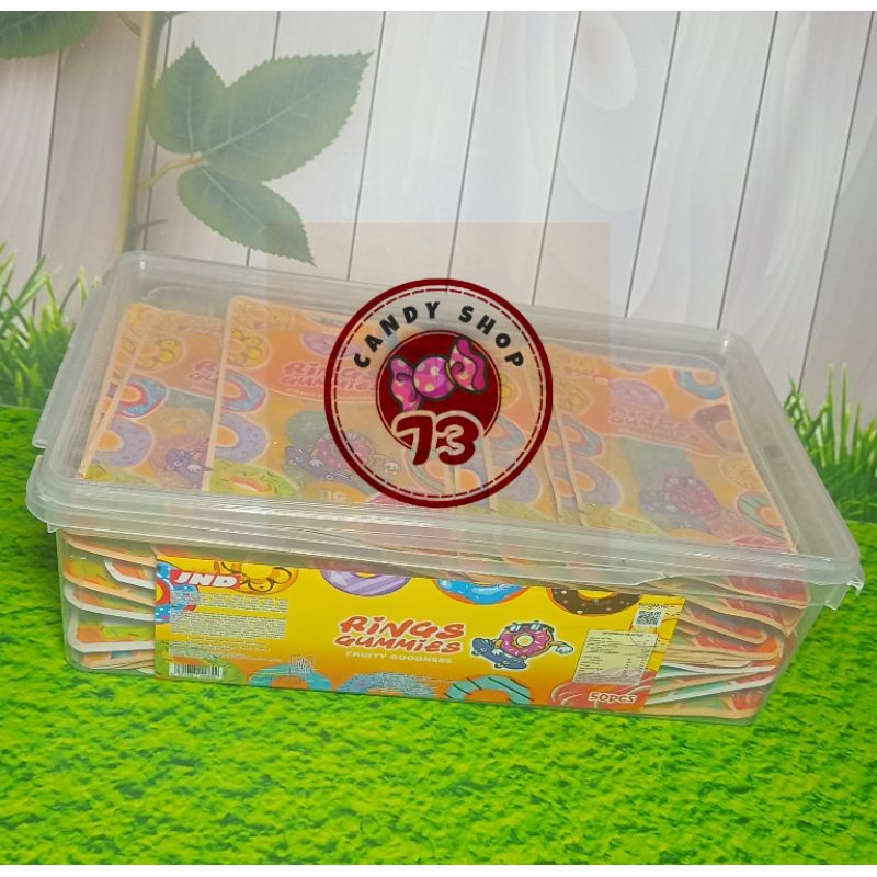 

DONAT TEPAK GUMMY ISI 50 PCS