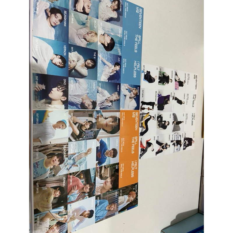 Official stickers Seventeen Spill the Feels