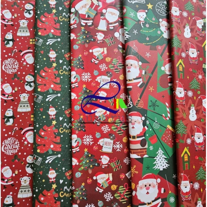 

Kertas Kado Natal Christmas