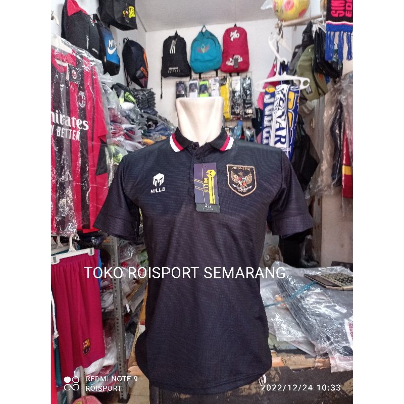 JERSEY BOLA DEWASA TIMNAS 3RD HITAM MILLS