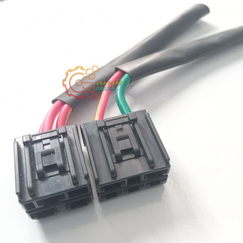 SOKET SOCKET KABEL ECU ECM ACG PIN 3 PIN 2 SET HONDA VARIO 160 PCX 160 ORIGINAL