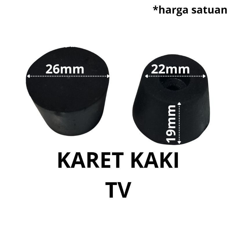karet kaki tv-karet box speaker