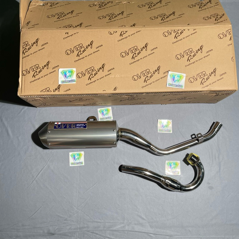 Knalpot Over Japan Original Motor Honda CRF 150 PNP