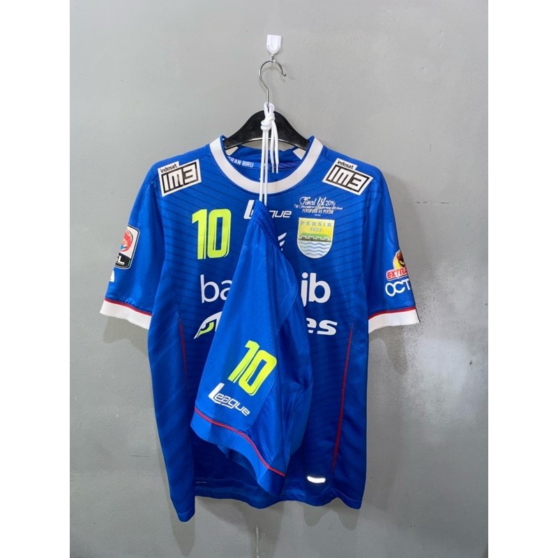 Jersey persib home 2014 final ISL 2014 Player issue original league