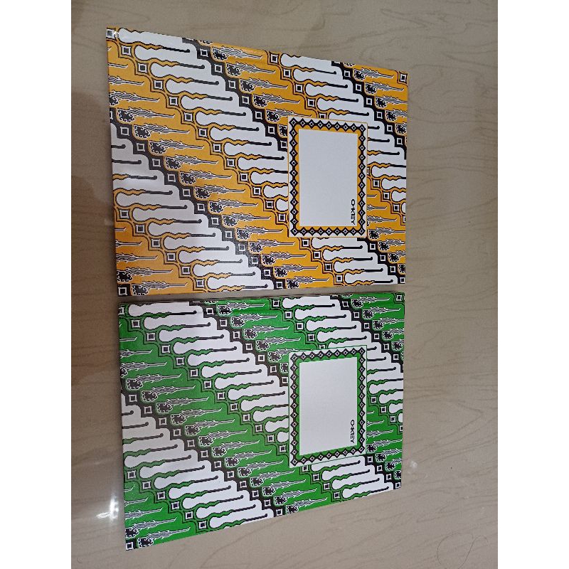 

buku hard cover batik qwarto kwarto 100 lembar